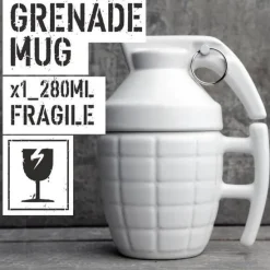The Cozy Mug Küche & Esszimmer-Grenade Keramiktassen – Stilvolle Kaffeetassen