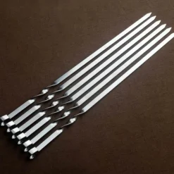 Tom Küche & Esszimmer-Grillspieße-Set aus Edelstahl – Grillwerkzeuge für den Außenbereich