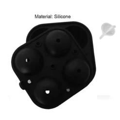 The Cozy Mug Küche & Esszimmer-Große Eisballform – perfekt für Cocktails und Whiskey-Getränke