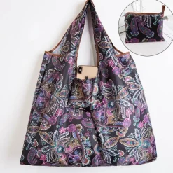 Decor Taschen & Geldbörsen-Große, faltbare, dicke, wiederverwendbare Einkaufstasche