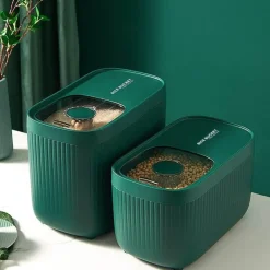 Space Savvy Küche & Esszimmer-Großer Getreidelagerbehälter - Organizer-Box mit hoher Kapazität