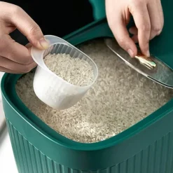 Space Savvy Küche & Esszimmer-Großer Getreidelagerbehälter - Organizer-Box mit hoher Kapazität