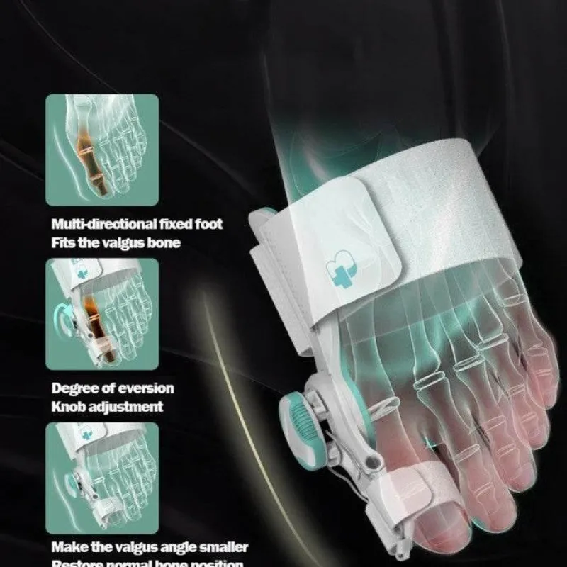 The Relaxation Nook Gesundheits-Gadgets|Gesundheits- Und Entspannungstools-Großzehen-Geradehalter – Einstellbare Fußpflegelösung