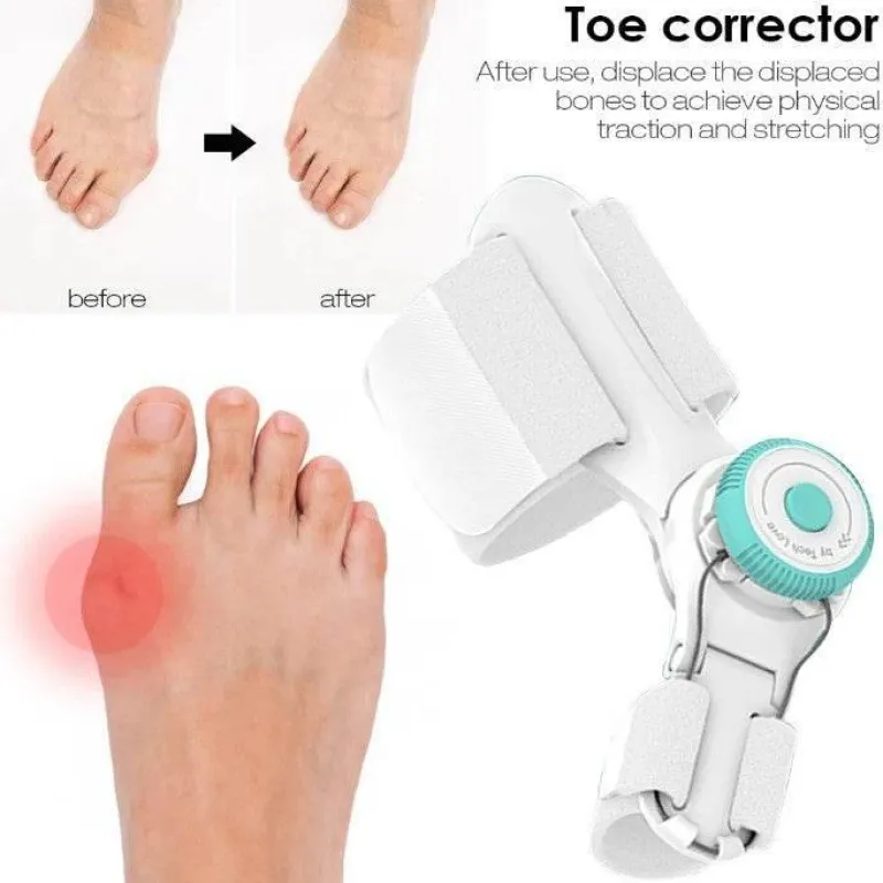 The Relaxation Nook Gesundheits-Gadgets|Gesundheits- Und Entspannungstools-Großzehen-Geradehalter – Einstellbare Fußpflegelösung