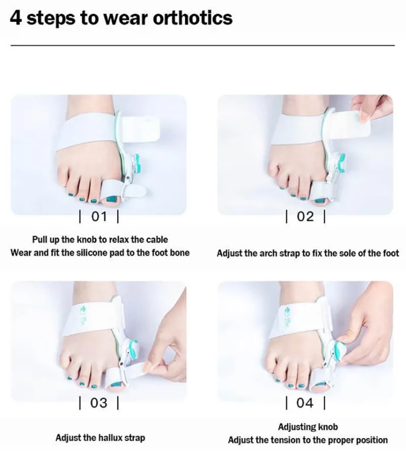 The Relaxation Nook Gesundheits-Gadgets|Gesundheits- Und Entspannungstools-Großzehen-Geradehalter – Einstellbare Fußpflegelösung