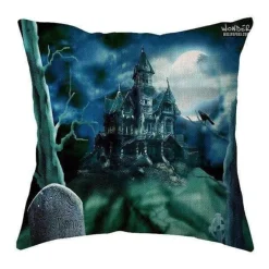 Cozy Haven Bettzeug-Gruselige Halloween-Kissenbezüge – Dekorative, gruselige Heimdekoration