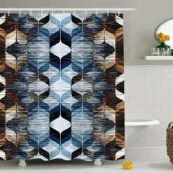 Aqua Essence Badezimmer-Ägyptischer Duschvorhang – Stilvolles, von Kleopatra inspiriertes Badezimmerdekor