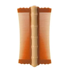 PureGlow Männerpflege|Frauenpflege-Haarkamm aus Sandelholz – natürlicher antistatischer Kamm mit schmalen, feinen Zähnen