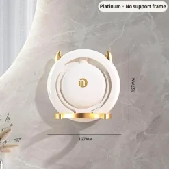 Tranquil Waters Badezimmer|Möbel-Haartrocknerhalter – selbstklebender Badezimmer-Organizer zur Wandmontage