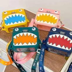 Little Nest Küche & Esszimmer-Hai-Wasserflasche mit integriertem Strohhalm – umweltfreundliches Trinkgeschirr