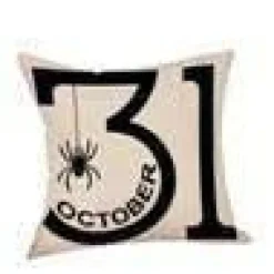 Plush Perch Bettzeug-Halloween Geister Kissenbezüge - Gruseliges Gruseldekor