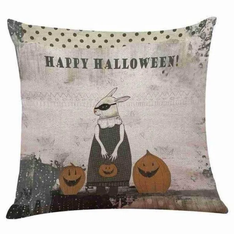 Cozy Haven Bettzeug-Halloween Kürbis Kissenbezüge - Bequemes Baumwolldekor