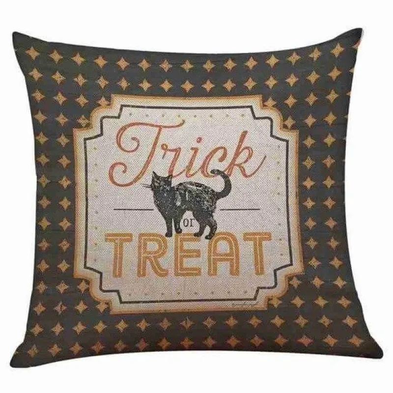 Cozy Haven Bettzeug-Halloween Kürbis Kissenbezüge - Bequemes Baumwolldekor