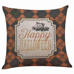 Cozy Haven Bettzeug-Halloween Kürbis Kissenbezüge - Bequemes Baumwolldekor