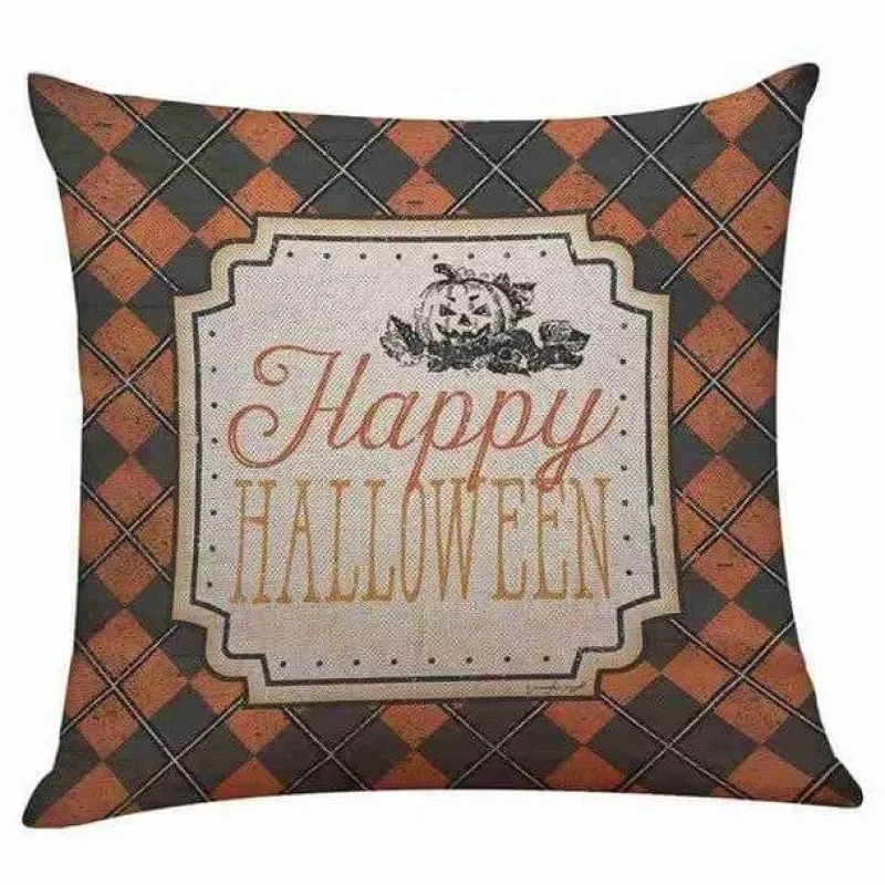 Cozy Haven Bettzeug-Halloween Kürbis Kissenbezüge - Bequemes Baumwolldekor