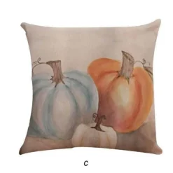 Cozy Haven Bettzeug-Halloween Kürbisse Kissenbezüge - Herbst Kissen