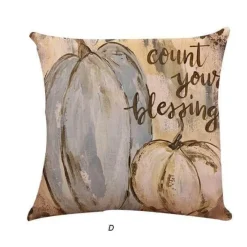 Cozy Haven Bettzeug-Halloween Kürbisse Kissenbezüge - Herbst Kissen