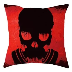 Cozy Haven Bettzeug-Halloween-Kürbis-Kissenbezüge – Dekorative, gruselige Kissen