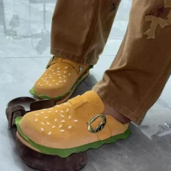 Damen Wilderness Haven Herrenschuhe|Damenschuhe-Hamburger Strandpantoffeln – Lustige, lässige Sommerschuhe