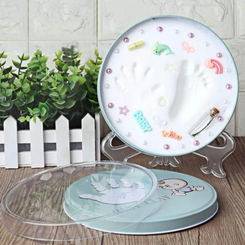 Kinder Little Nest Kinderwagen & Zubehör-Hand- und Fußabdruck-Set für Babys