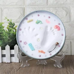 Kinder Little Nest Kinderwagen & Zubehör-Hand- und Fußabdruck-Set für Babys