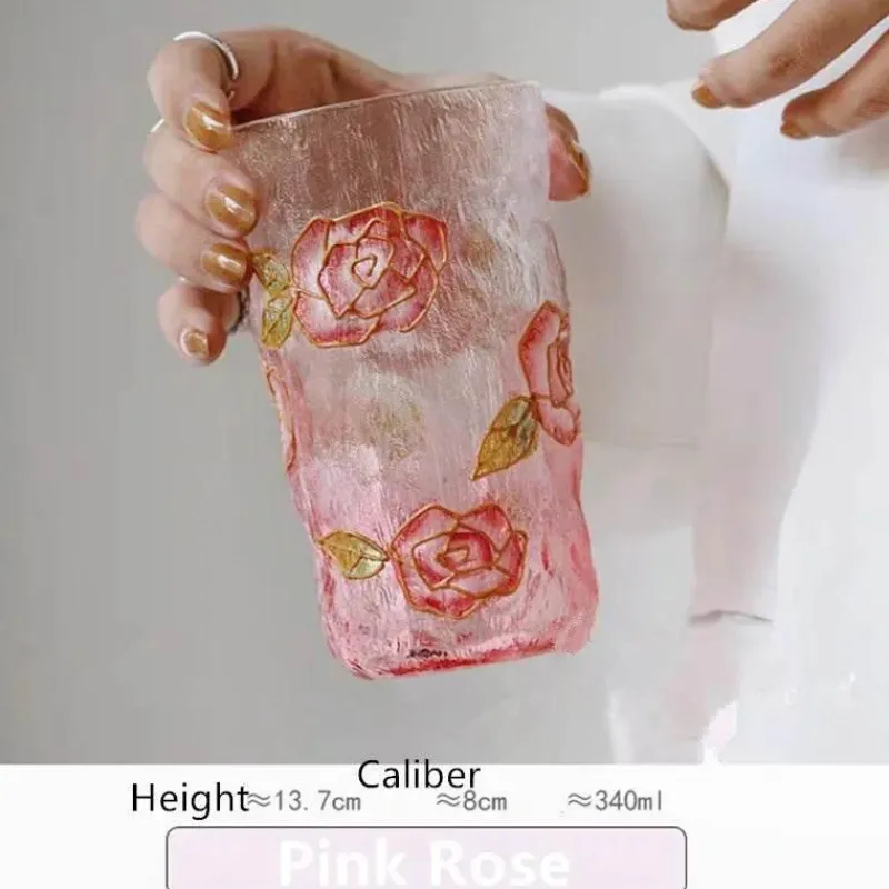 Plates u0026 More Küche & Esszimmer-Handbemalte Teetasse aus Glas – Einzigartiges Weihnachtsgeschenk für Zuhause oder das Büro