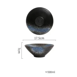 Elegance at the Table Küche & Esszimmer-Handelsübliche Ramenschalen aus Keramik – langlebiges Geschirrset