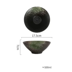 Elegance at the Table Küche & Esszimmer-Handelsübliche Ramenschalen aus Keramik – langlebiges Geschirrset