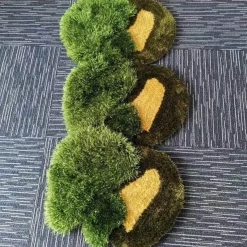 Floor u0026 Flair Boden & Teppiche-Handgefertigter Waldgras-Teppich – Naturinspirierte Innenmatte