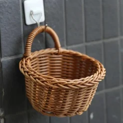 Space Savvy Küche & Esszimmer-Handgefertigter Yama-Korb – stilvolle gewebte Aufbewahrungslösung