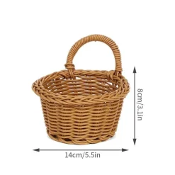 Space Savvy Küche & Esszimmer-Handgefertigter Yama-Korb – stilvolle gewebte Aufbewahrungslösung