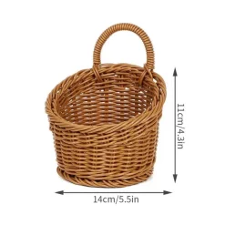 Space Savvy Küche & Esszimmer-Handgefertigter Yama-Korb – stilvolle gewebte Aufbewahrungslösung