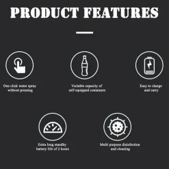 Adventure Basecamp Camping Im Freien|Outdoor & Garten-Handgehaltener Easy Gardening-Wassersprinkler