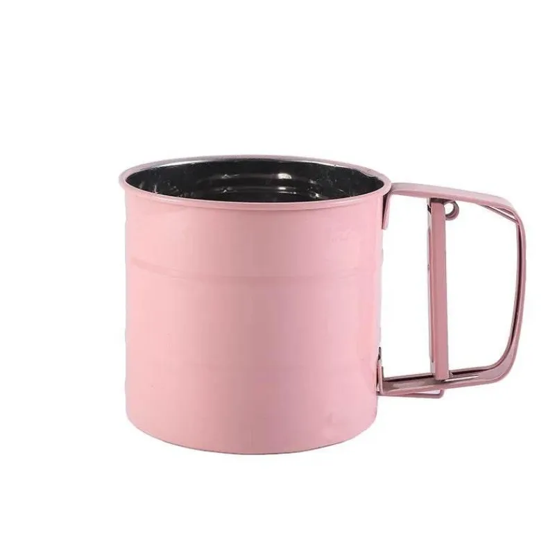 The Culinary Kit Küche & Esszimmer-Handgehaltenes halbautomatisches Mehlsieb – Küchen- und Backwerkzeug