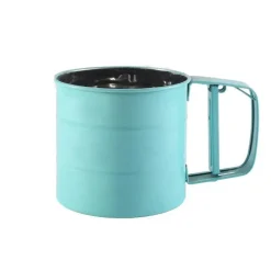 The Culinary Kit Küche & Esszimmer-Handgehaltenes halbautomatisches Mehlsieb – Küchen- und Backwerkzeug