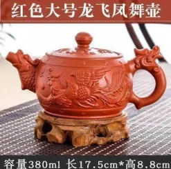 The Cozy Mug Küche & Esszimmer-Handgemachte chinesische Kräuterteekanne mit großem Fassungsvermögen