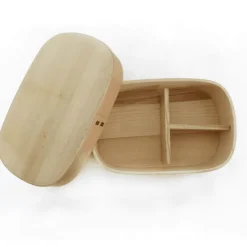 The Decor Haven Küche & Esszimmer-Handgemachte japanische Bento-Box – Traditionelle Lunchbox