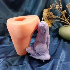 The Gilded Nest Gadgets Für Zuhause-Handgemachte Mutter Erde Kerzenform - Umweltfreundliche Kerzenherstellung