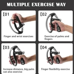 The Relaxation Nook Fitness-Gadgets|Gesundheits-Gadgets-Handgriff-Stärker - Einstellbarer Muskeltrainer