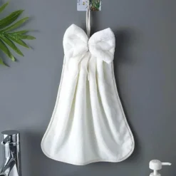 Tom Küche & Esszimmer-Handtücher aus Korallensamt – weiche, schnelltrocknende Mikrofasertücher