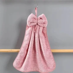 Tom Küche & Esszimmer-Handtücher aus Korallensamt – weiche, schnelltrocknende Mikrofasertücher