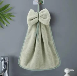 Tom Küche & Esszimmer-Handtücher aus Korallensamt – weiche, schnelltrocknende Mikrofasertücher