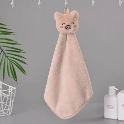 Tom Küche & Esszimmer-Handtuch mit Cartoon-Kaninchen – weiches, schnell trocknendes und saugfähiges Frottee-Handtuch aus Korallenvlies