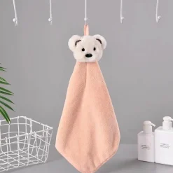 Tom Küche & Esszimmer-Handtuch mit Cartoon-Kaninchen – weiches, schnell trocknendes und saugfähiges Frottee-Handtuch aus Korallenvlies