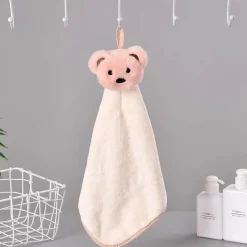 Tom Küche & Esszimmer-Handtuch mit Cartoon-Kaninchen – weiches, schnell trocknendes und saugfähiges Frottee-Handtuch aus Korallenvlies