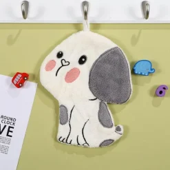 Tom Küche & Esszimmer-Handtuch mit Cartoon-Tiermotiv – saugfähiges Bade- und Küchentuch für Kinder