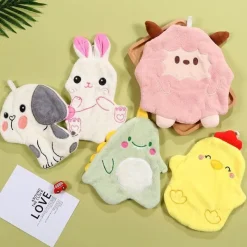 Tom Küche & Esszimmer-Handtuch mit Cartoon-Tiermotiv – saugfähiges Bade- und Küchentuch für Kinder