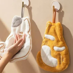 Tom Küche & Esszimmer-Handtuch mit Tigerkatzen-Motiv, weich, saugfähig, für Küche und Badezimmer