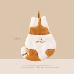 Tom Küche & Esszimmer-Handtuch mit Tigerkatzen-Motiv, weich, saugfähig, für Küche und Badezimmer