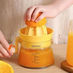 The Culinary Kit Küche & Esszimmer-Hand-Zitronenpresse - Fruchtpresse mit Doppelpresse